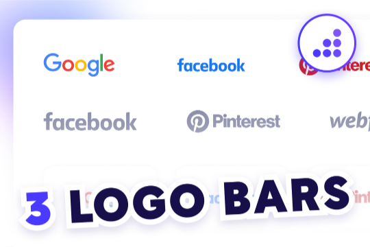 Three Logo Bar Designs